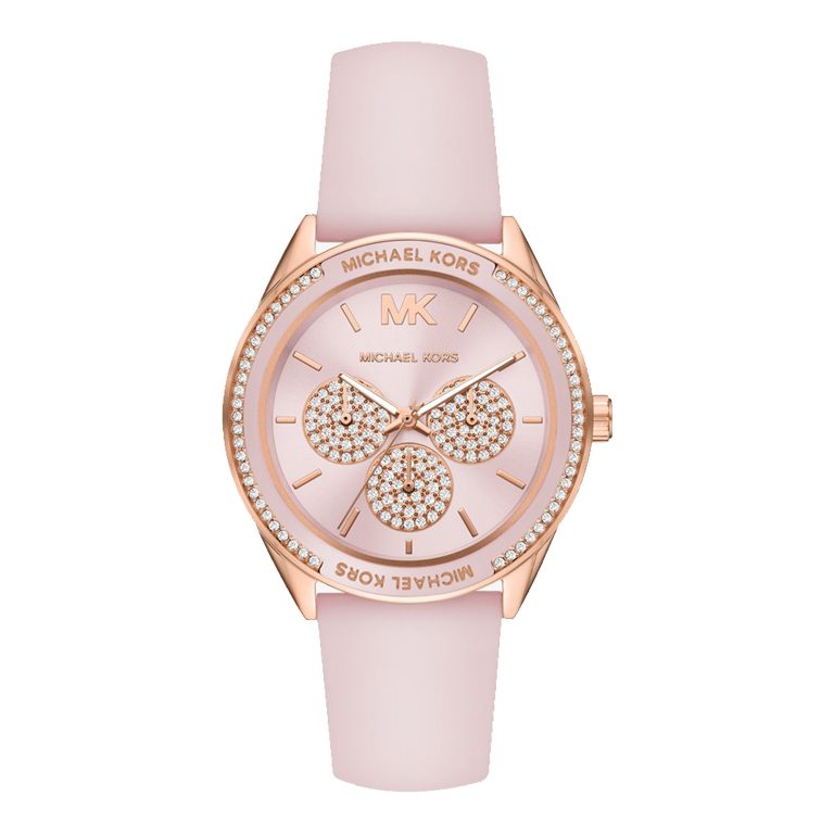 Michael Kors Women’s Silicone Strap Pink Dial 40mm MK6946