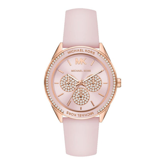 Michael Kors Women’s Silicone Strap Pink Dial 40mm MK6946
