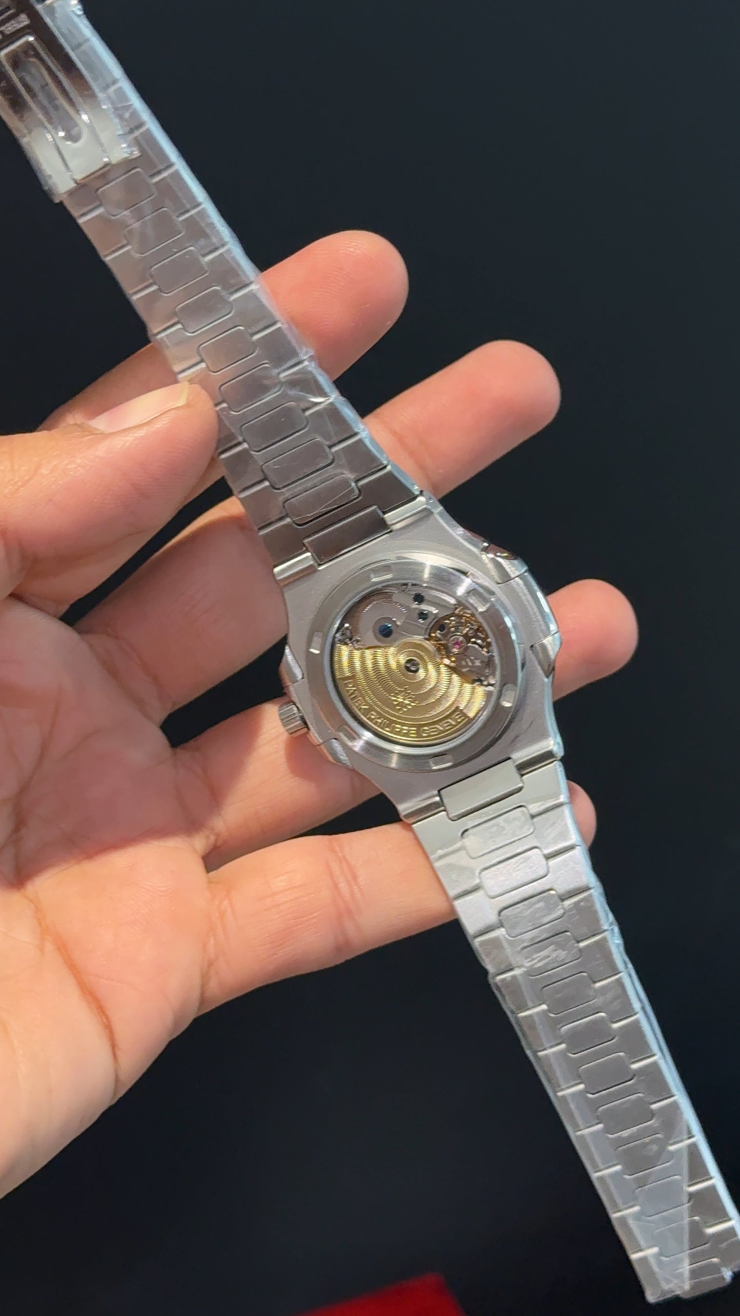 Pp Auto | Silver Chain | DayDate Edition | Moonphase | Tiffany Dial