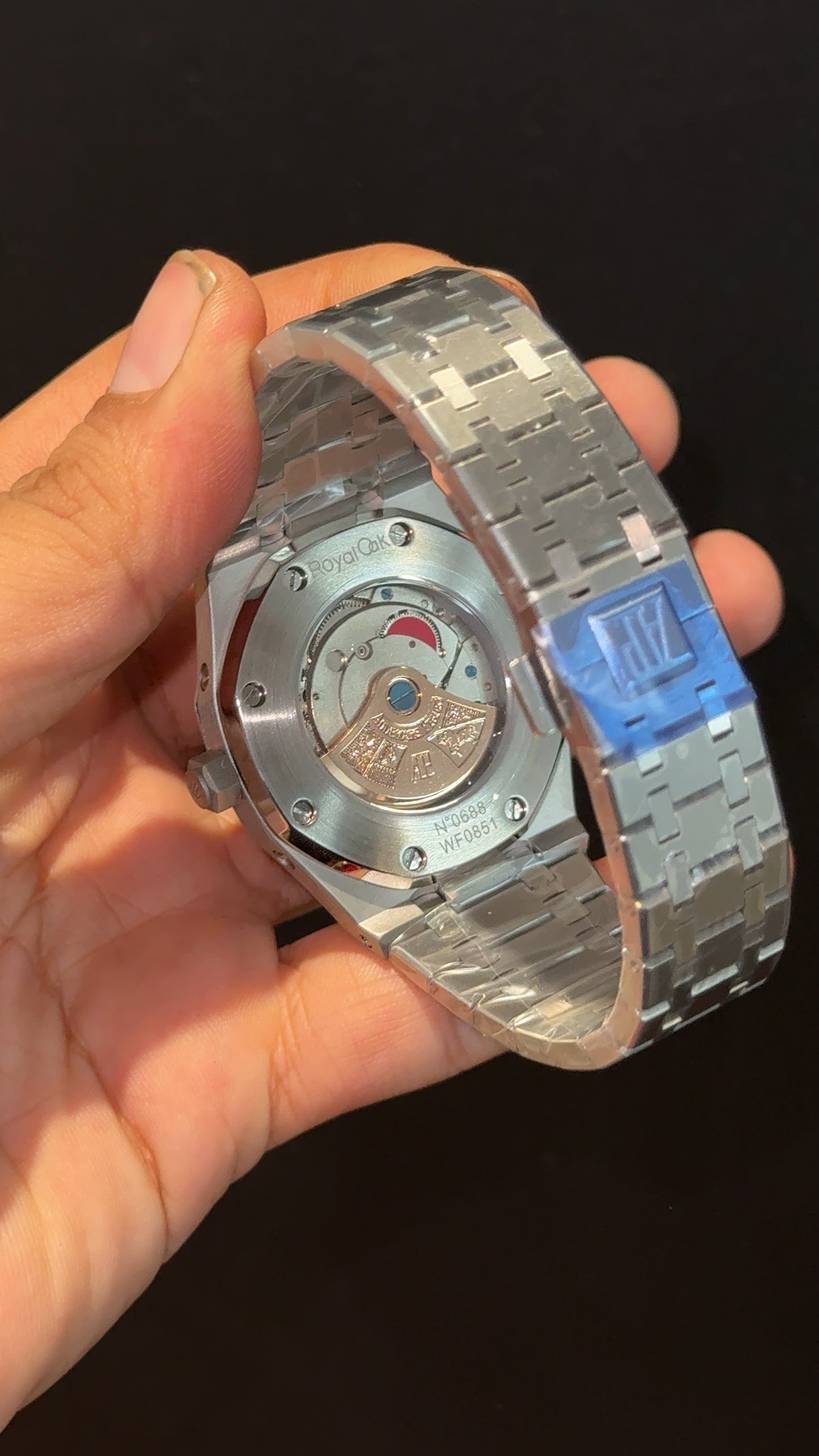 AP Auto | Silver Chain | Chrono | Calendar Edition | Tiffany Box Dial