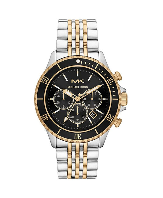 Michael Kors Men’s Quartz Stainless Steel Black Dial 44mm Watch MK8872 - twentyfour