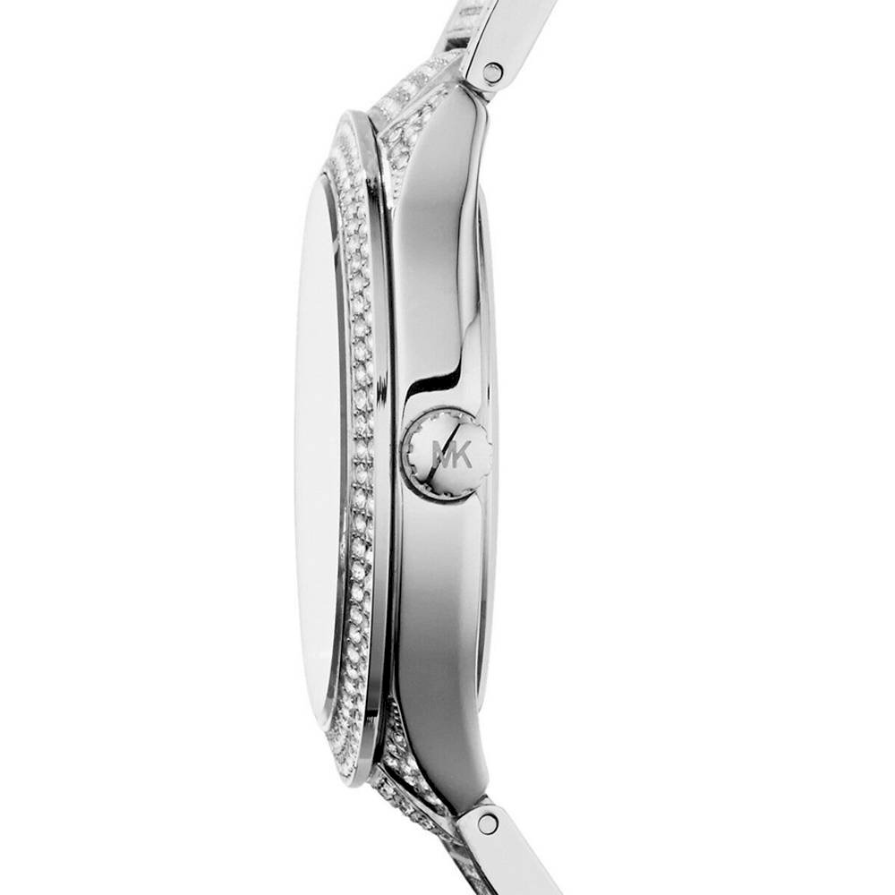 Michael Kors Women’s Quartz Stainless Steel Crystal Pave Dial 38mm Watch MK3359