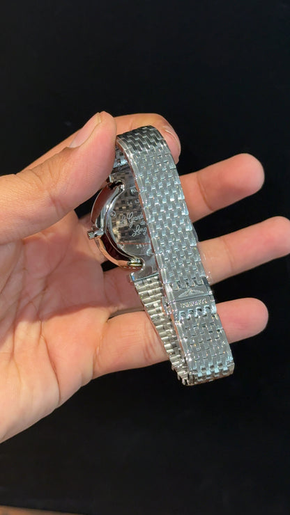 Longines | Silver Chain | White Plain Dial - twentyfour