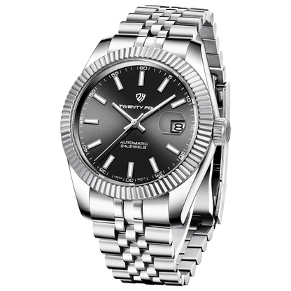 Twenty Four TF-2465 DateJust | Silver Black