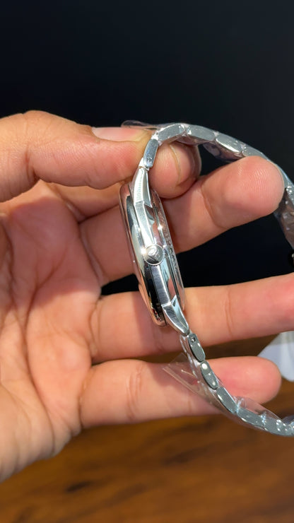 Tissot T-Classic | Auto | Silver Chain | Black Dial