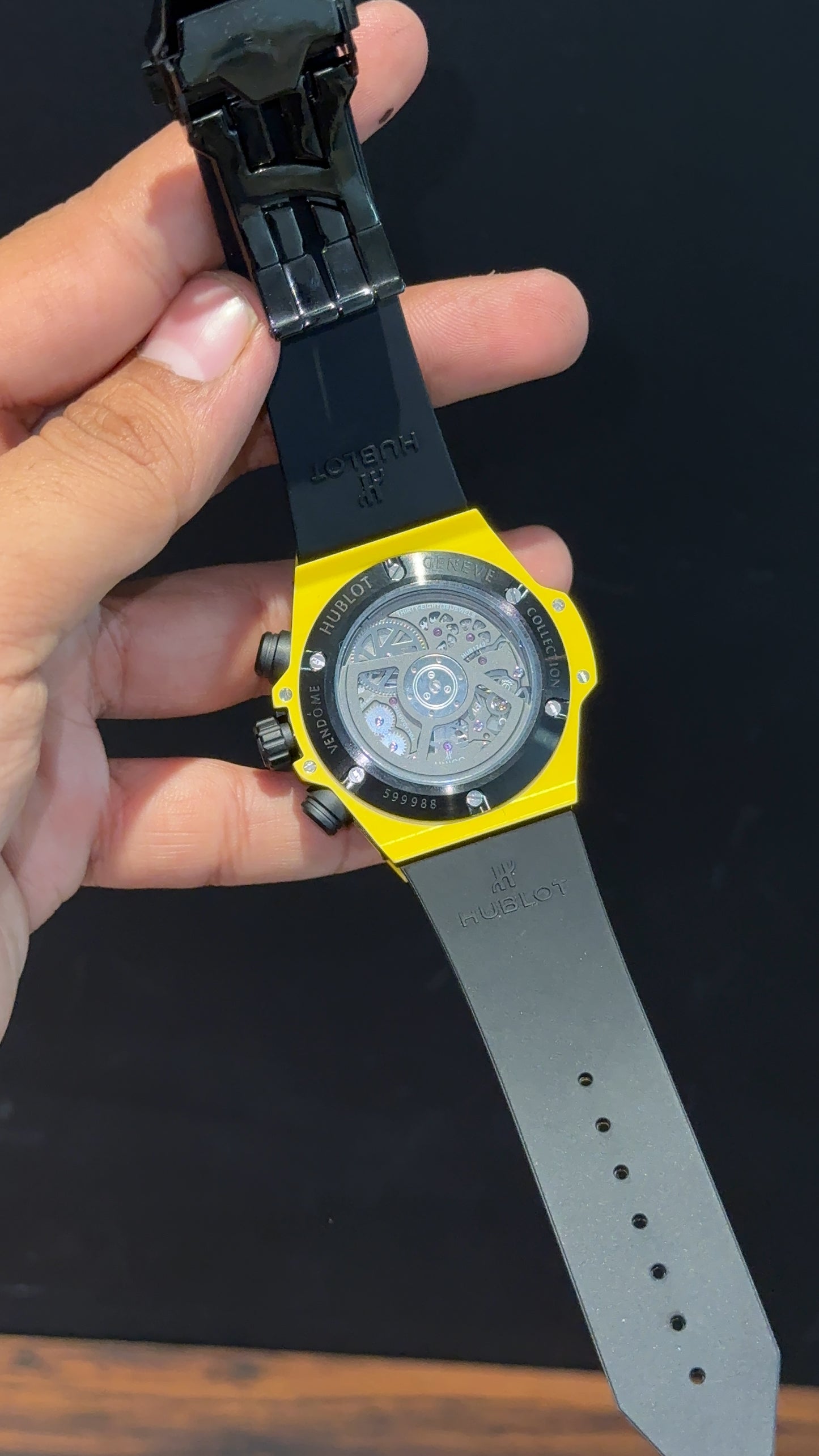 Premium Hublot | Big Bang Unico  Edition | Yellow Strap | Yellow Dial