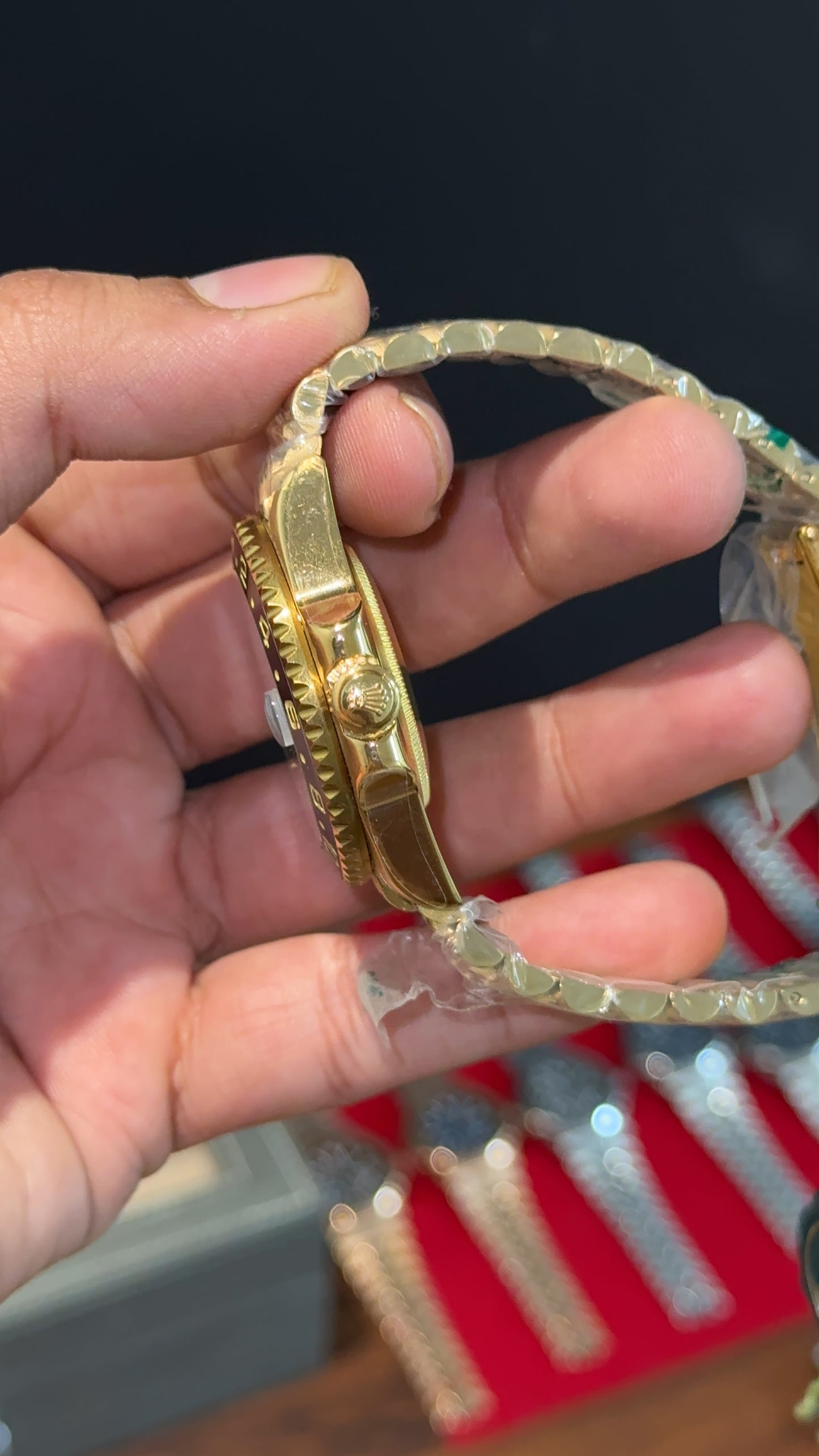 GMT Master | Gold Chain | Black Dial