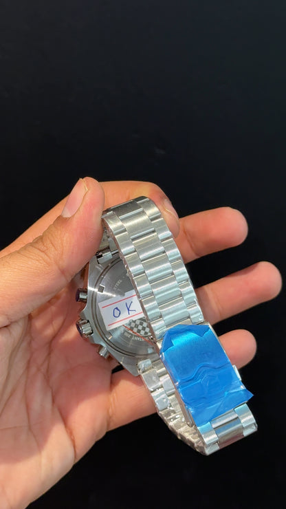 Tag Formula 1 | Silver Chain | Chrono | Yellow Black Dial