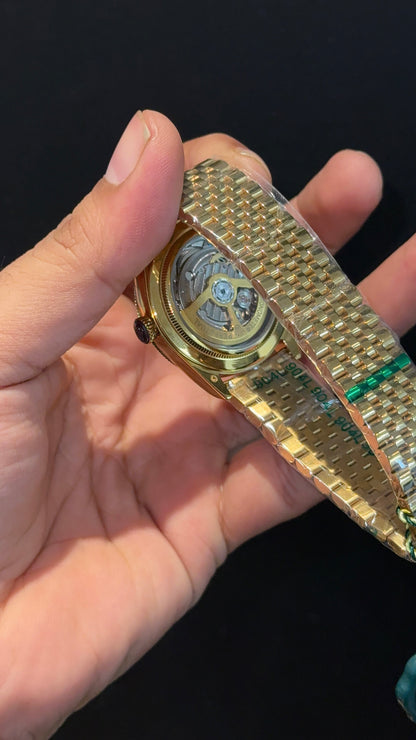 Classic 1908 Edition | Gold Chain | White Dial