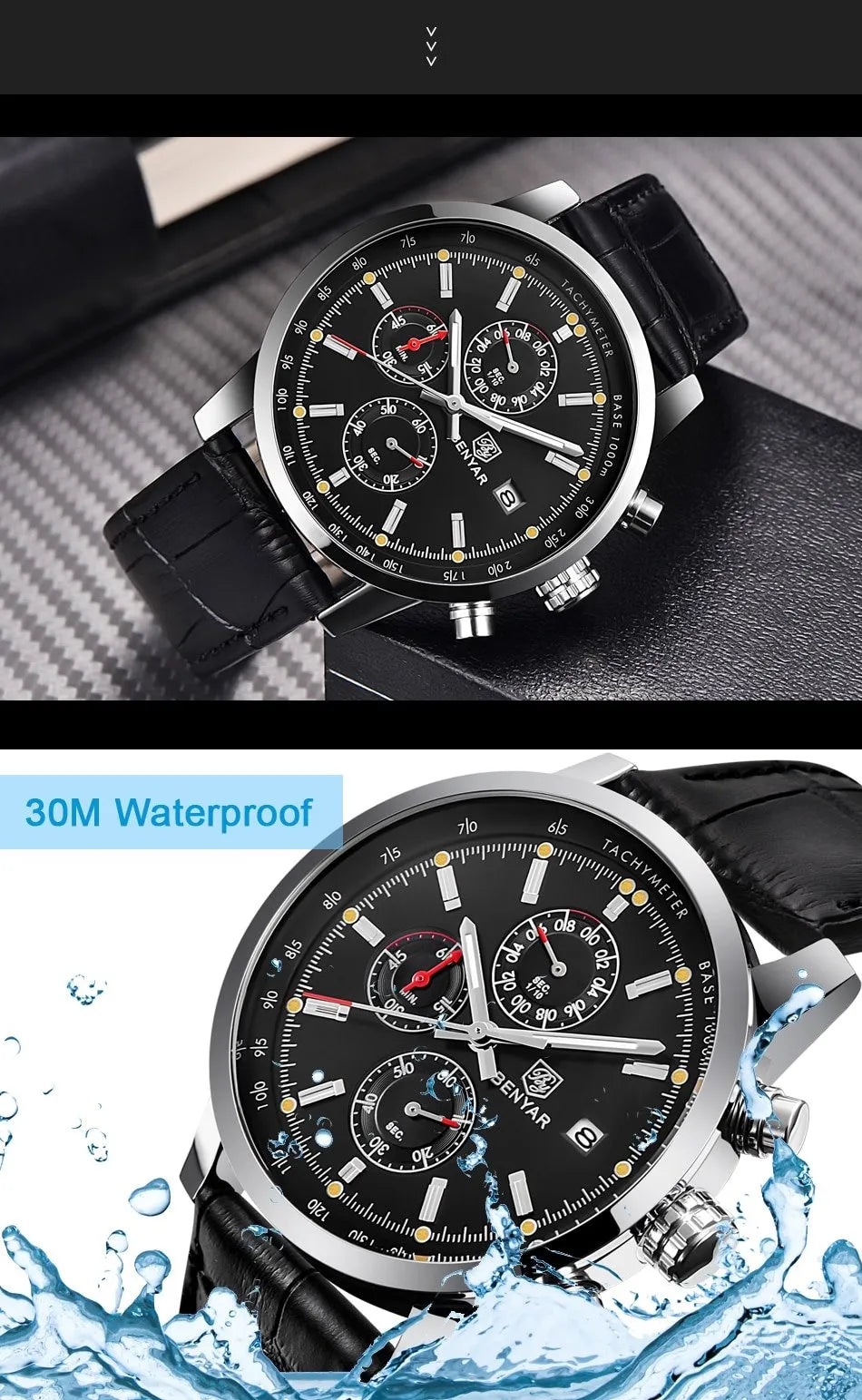 BENYAR BY-5102L SB | Corporate Chronograph Edition