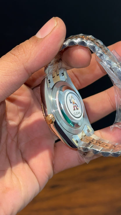 Premium Datejust | Rose Two Tone | Choco Dial