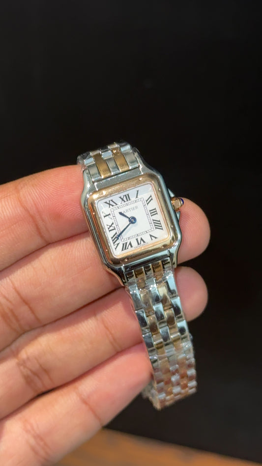 Cartier Panthere | 22mm | Woman  | Rose Two Tone | White Dial