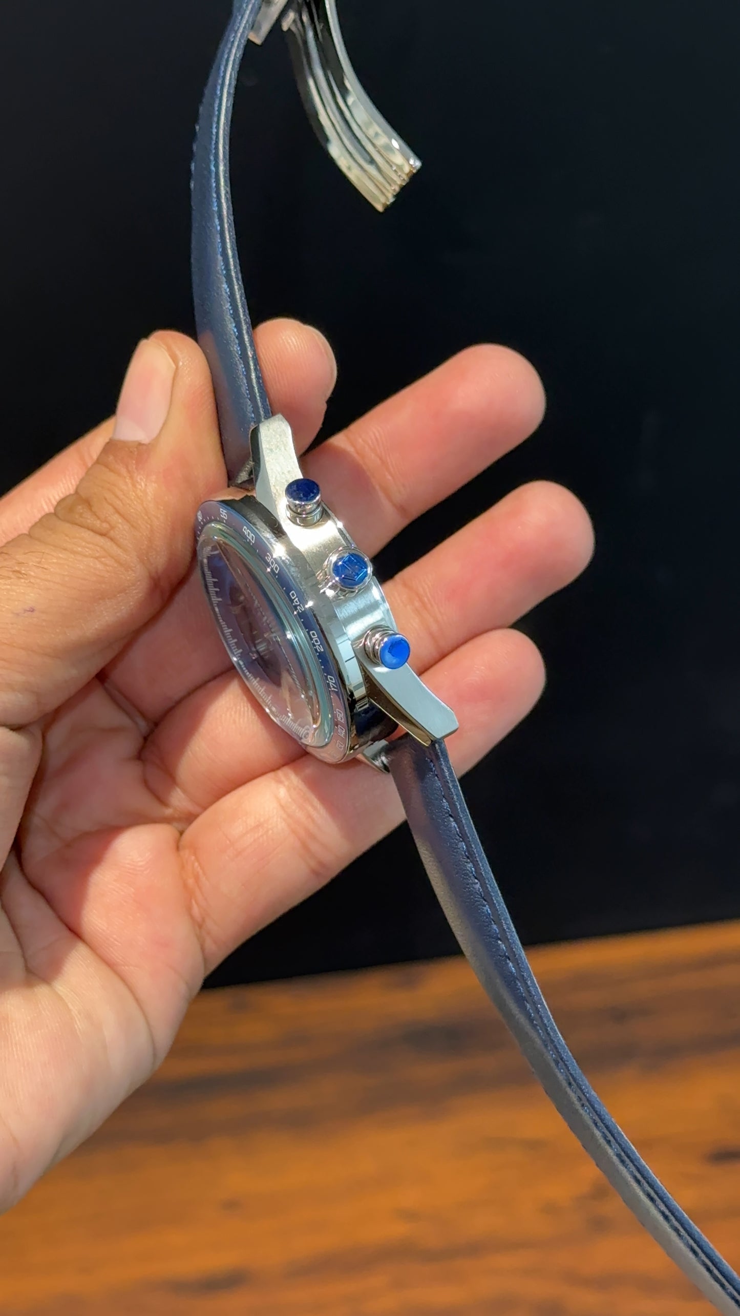 Tag Carrera | Blue Strap | Blue Bezel | Chrono | Blue Dial