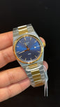 Tissot Prx | Quartz | Gold Two Tone | Blue Plain Dial - twentyfour