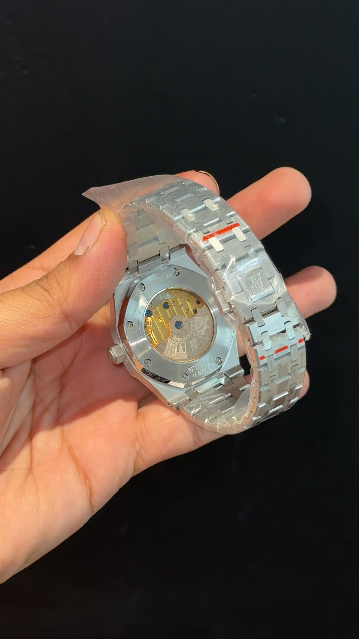 AP Auto | Silver Chain | Pendulum| Shaddy Blue Dial