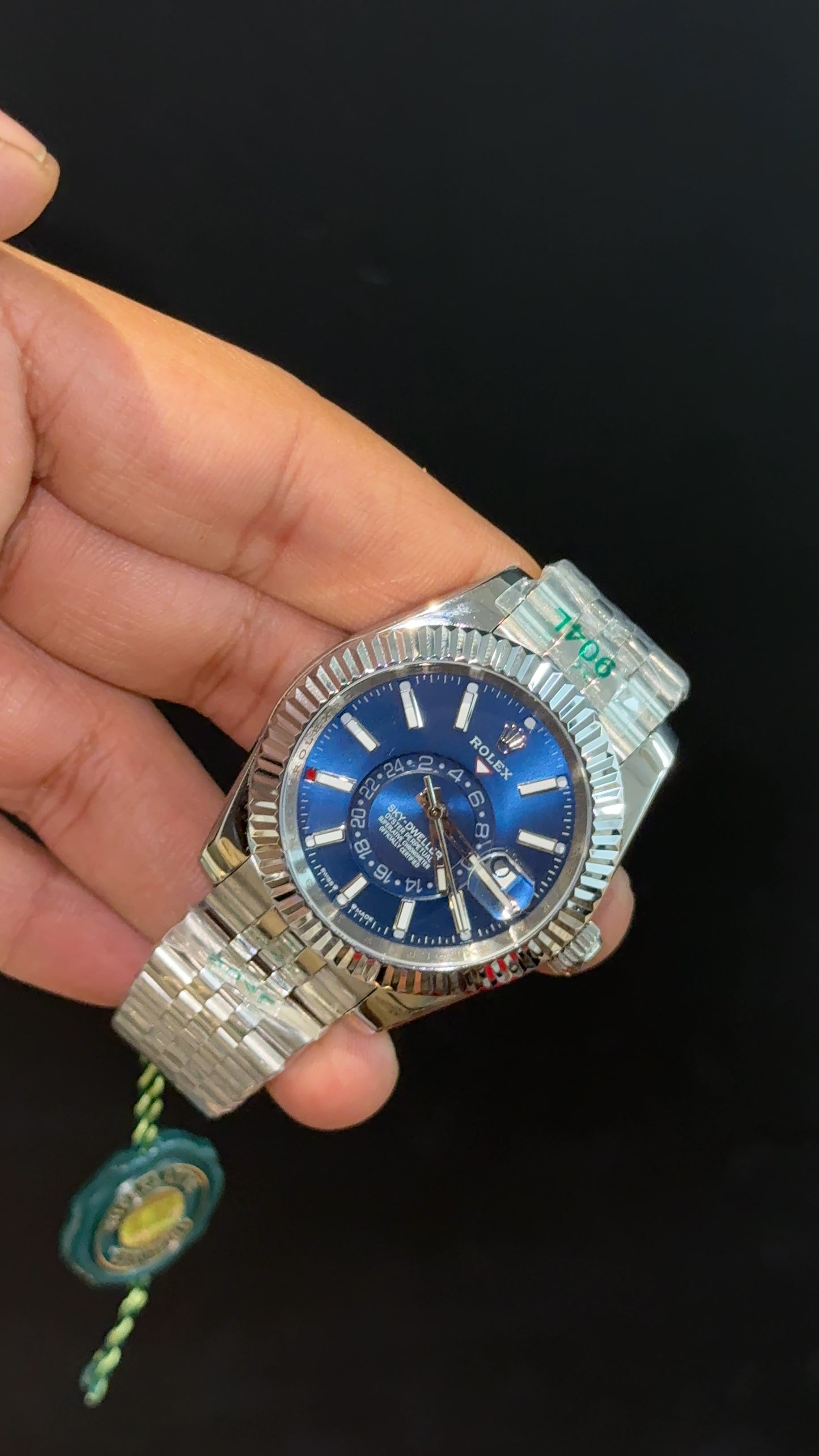 Sky Dweller | Silver Jubilee Chain | Blue Dial - twentyfour