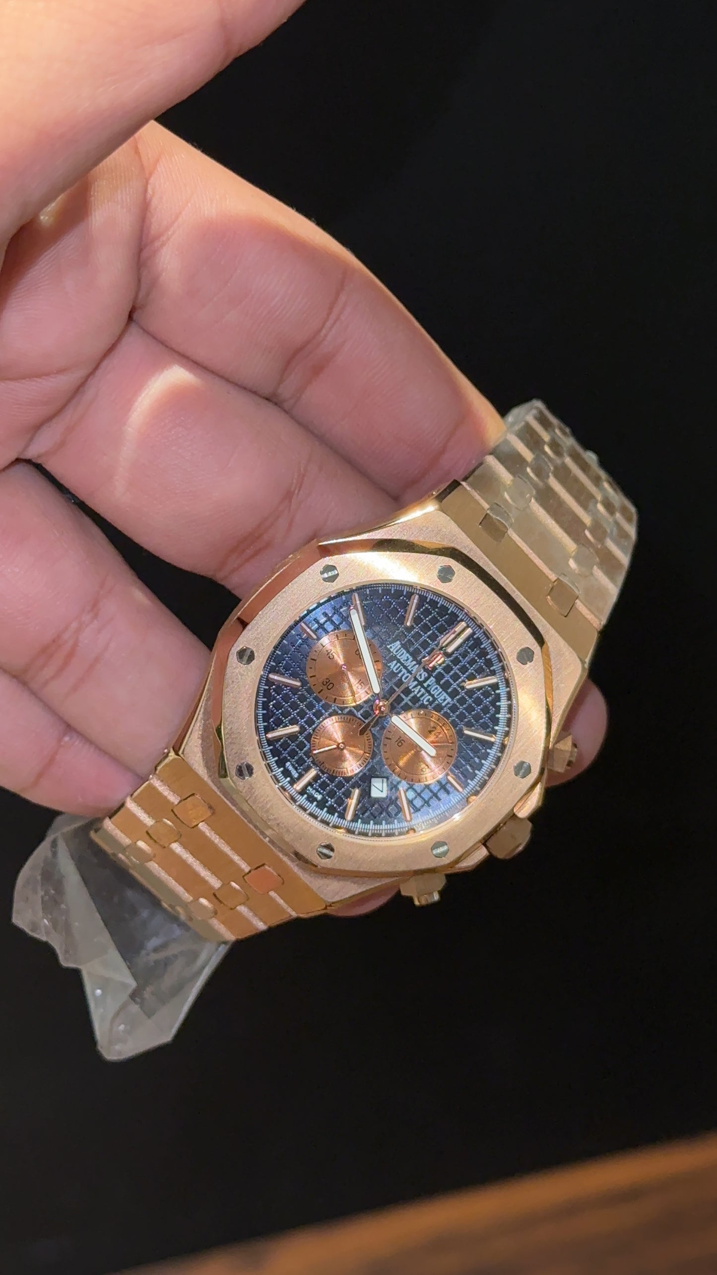 AP | Rose Chain | Rose Chrono | Blue Dial