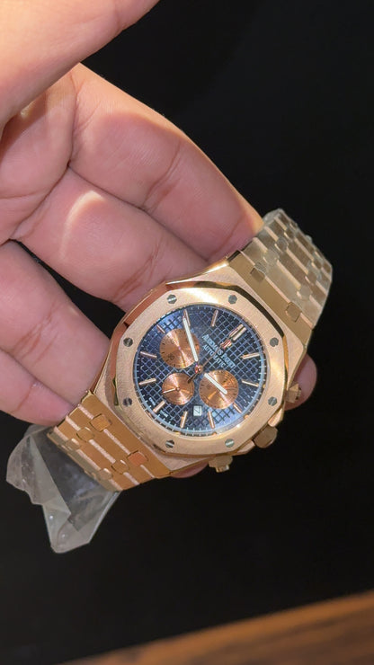 AP | Rose Chain | Rose Chrono | Blue Dial