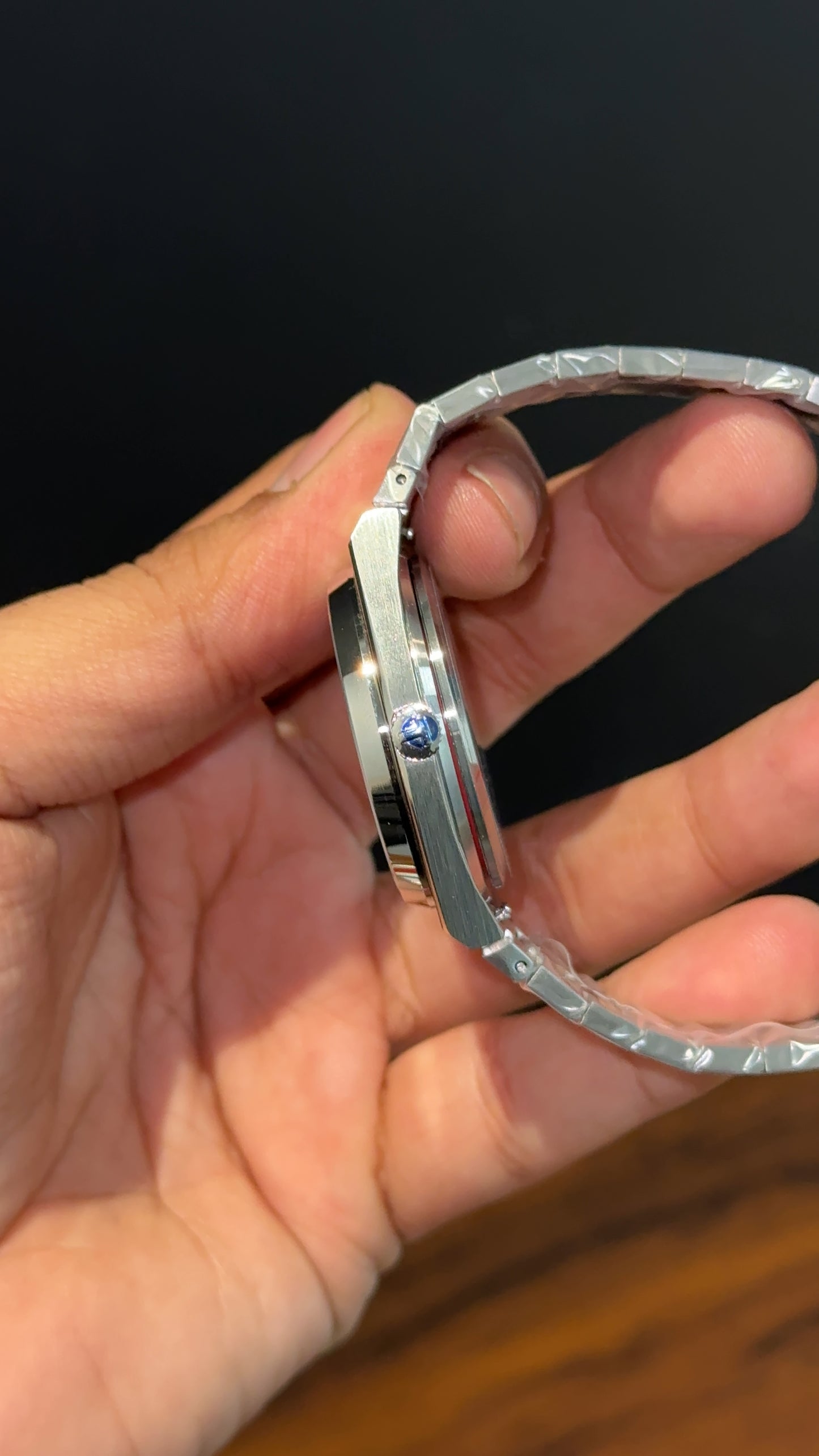 Tissot Prx | Auto | Silver Chain | Shaddy Blueish Dial