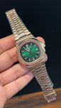 PP Auto | Rose Chain | Gradient Green Dial - twentyfour