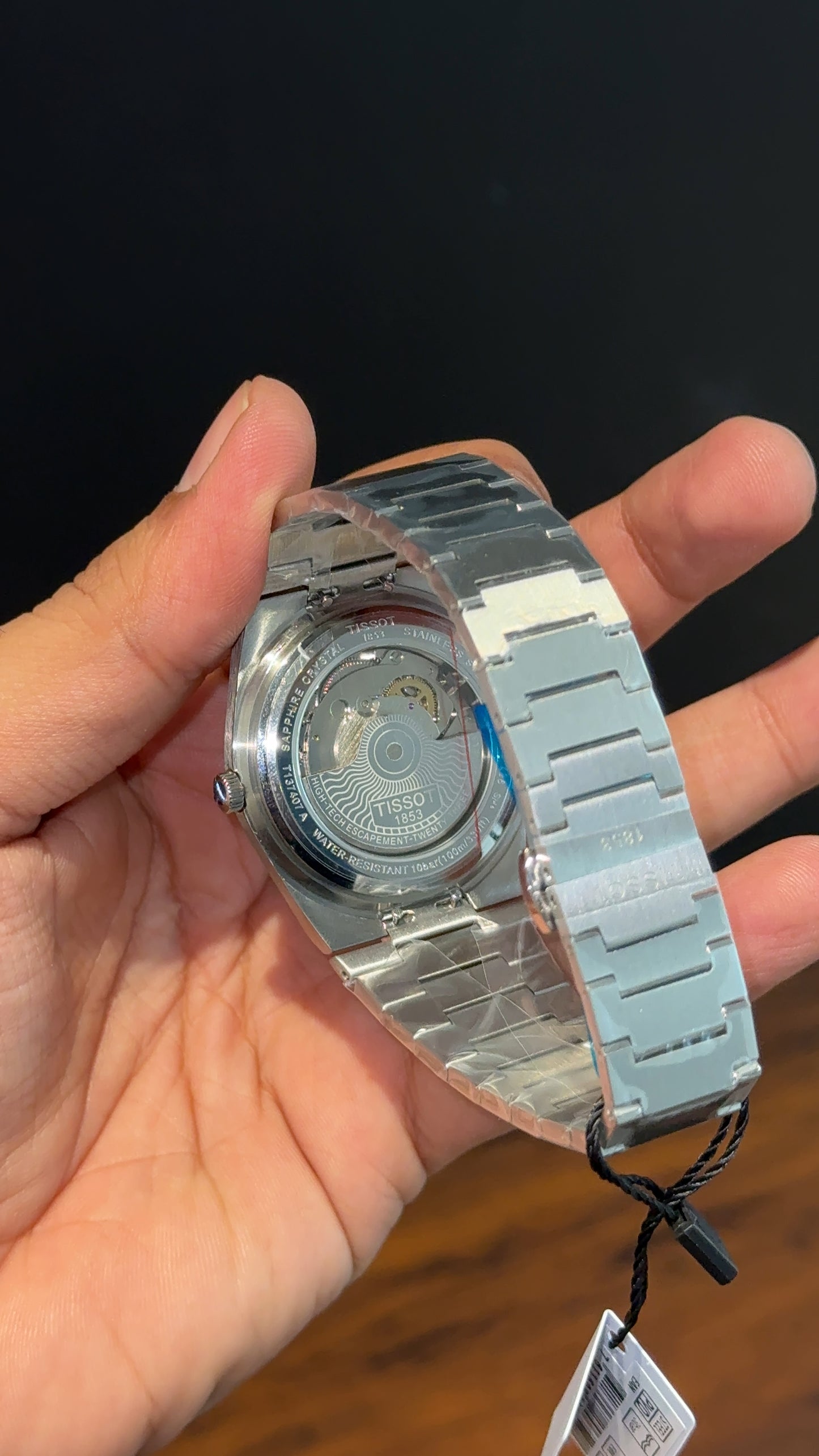 Tissot Prx | Auto | Silver Chain | Blue Plain Dial