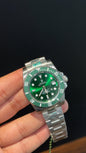 Submariner Hulk | Silver Chain | Green Bezel | Green Dial
