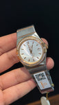Omega Constellation | Rose Two Tone | Rose Diamond Bezel | White Dial