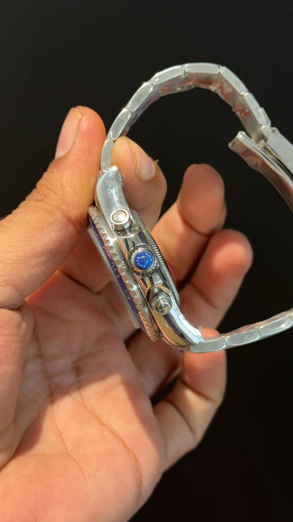 Yacht Master 2 | Silver Chain | White Dial