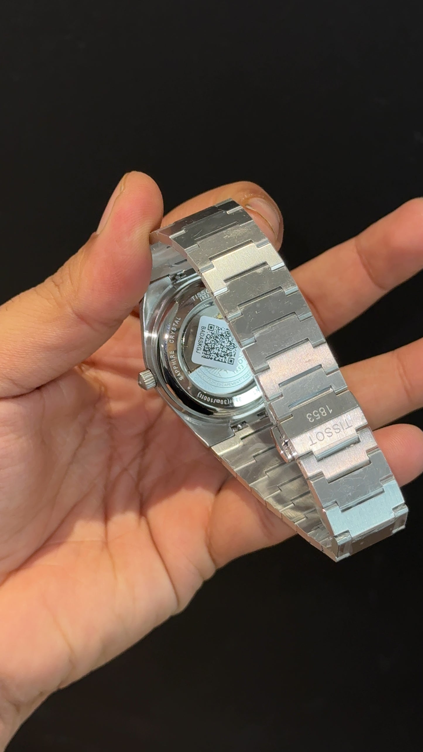 Tissot Prx | Auto | Silver Chain | Green Texture Dial - twentyfour