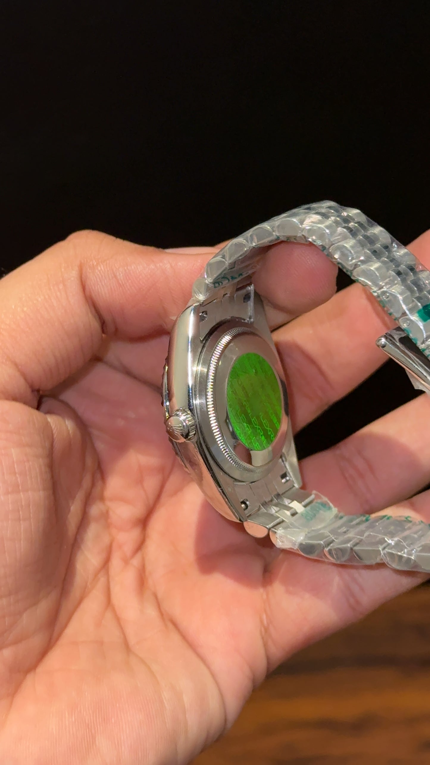 Datejust | 36mm | Silver Chain | Roman Digit | Black Dial