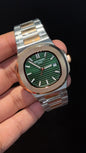 Pp Auto | Rose Two Tone | Green Dial