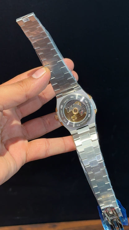 PP Auto | Rose Two Tone | Charcoal Dial - twentyfour