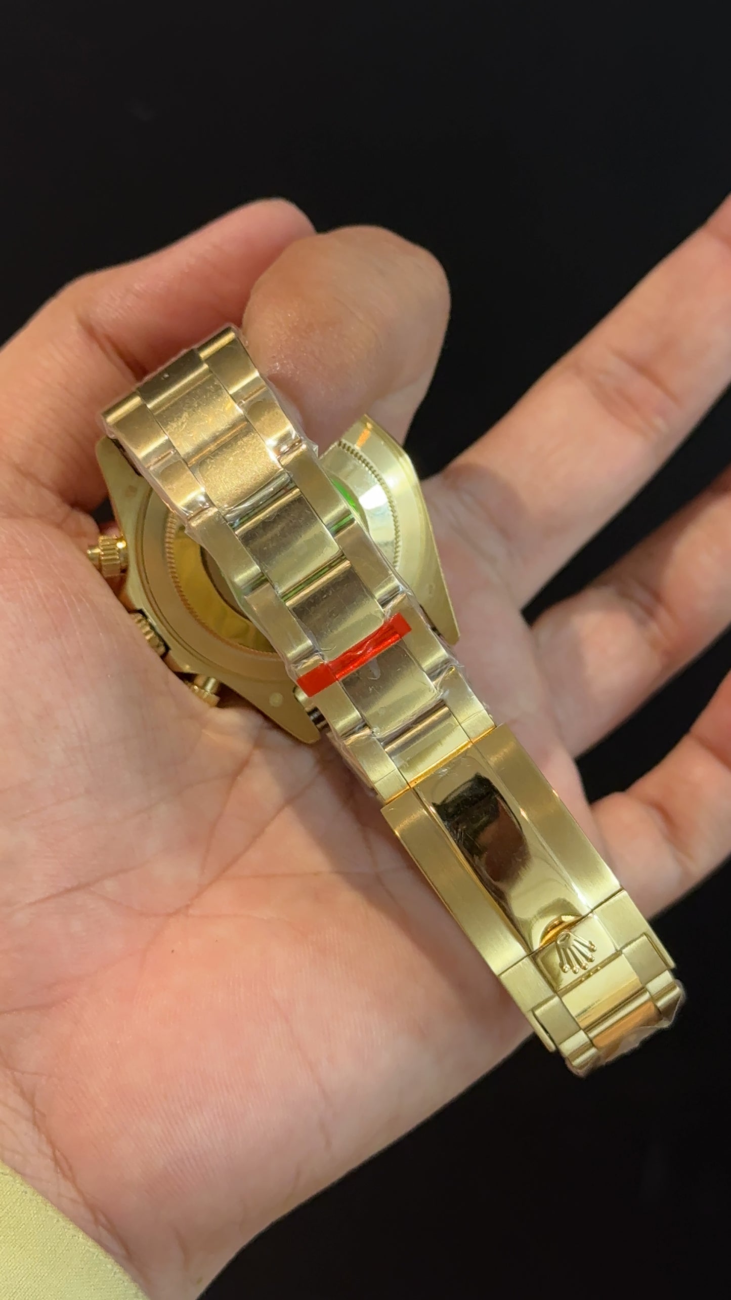 Daytona | Gold Chain | Chrono | Gold Dial