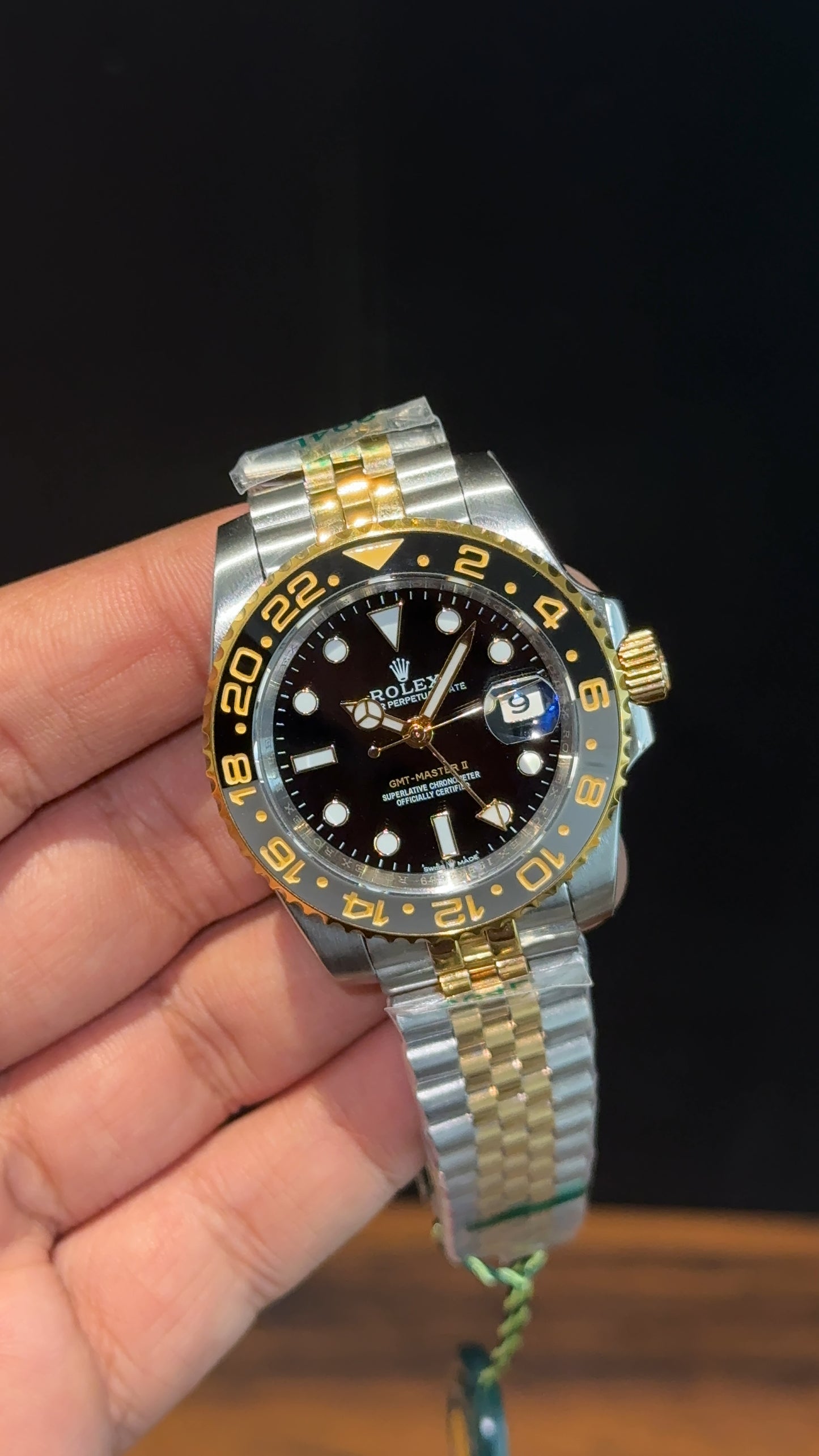 GMT Master | Gold Two Tone | Black Dial