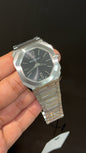 Bvlgari | Silver Chain | Black Dial