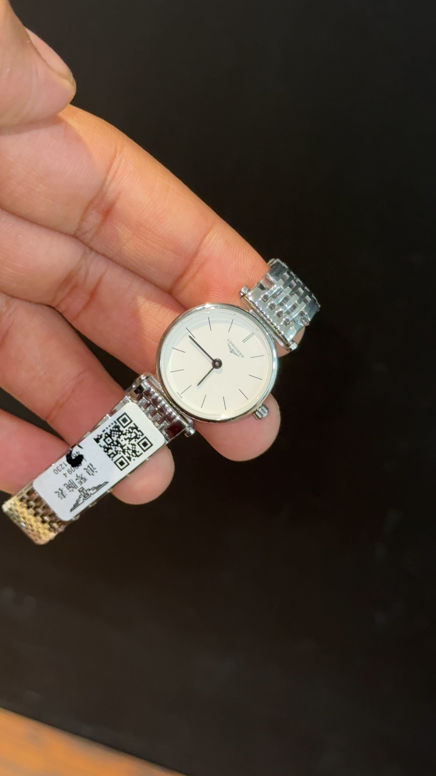 Longines | Woman | Silver Chain | White Dial - twentyfour