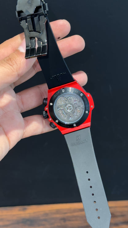 Premium Hublot | Big Bang Unico Edition | Red Strap | Red Dial - twentyfour