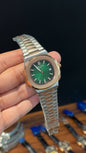 Pp Auto | Rose Two Tone | Gradient Green Dial