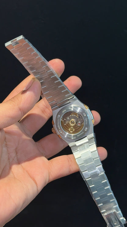 PP Auto | Rose Two Tone | Golden Dial