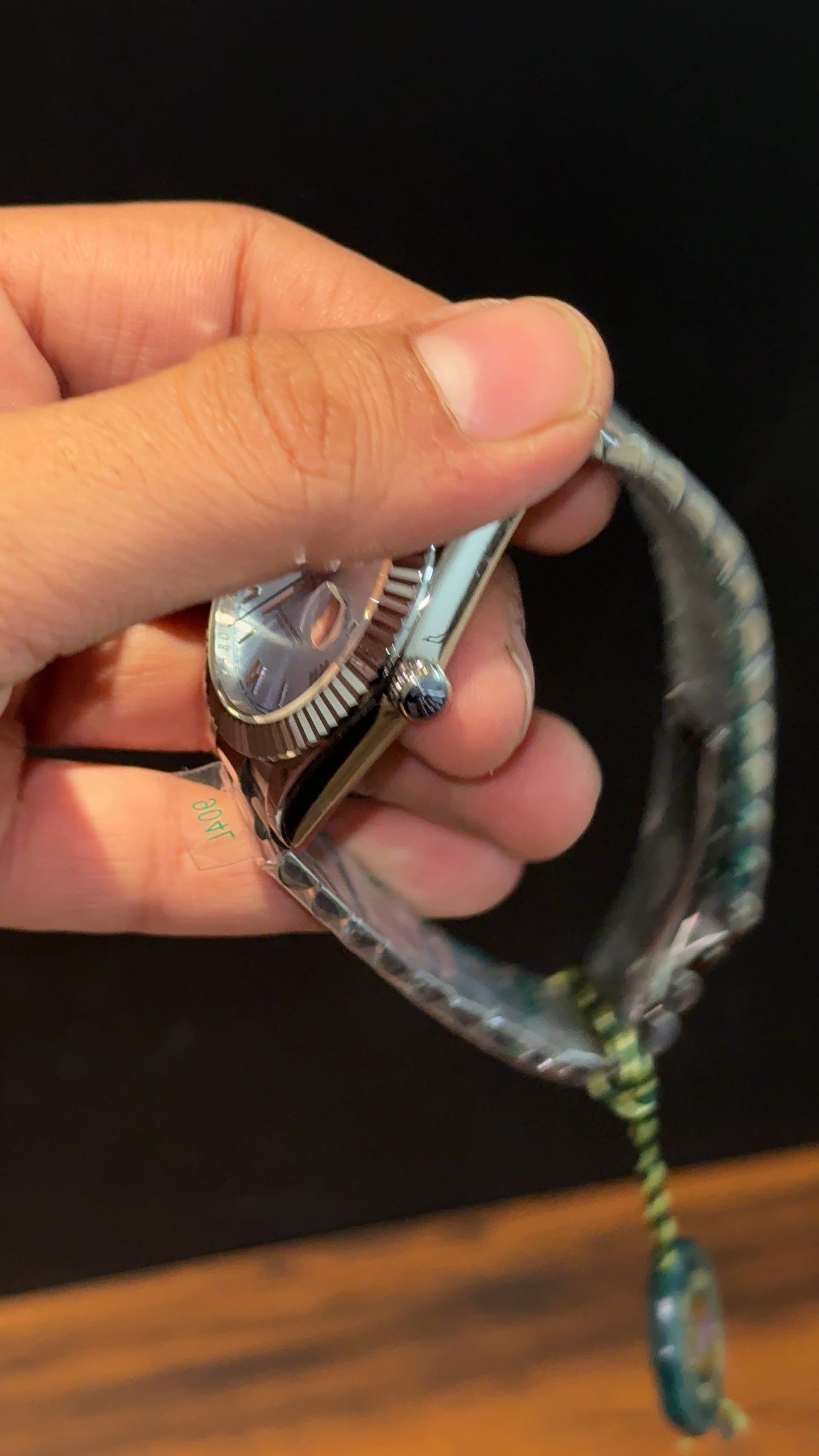 DayDate | Silver Chain | Tiffany Dial