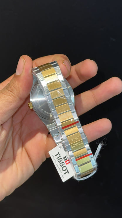 Tissot Prx | Quartz | Gold Two Tone | Gold Texture Dial - twentyfour