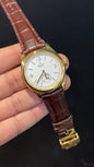 Classic 1908 Edition | Gold Case | Brown Strap | White Dial