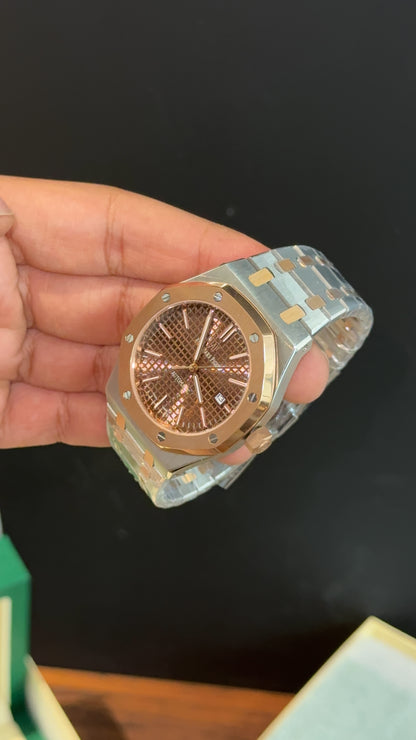 AP | Auto |Rose Two Tone | Choco Box Dial