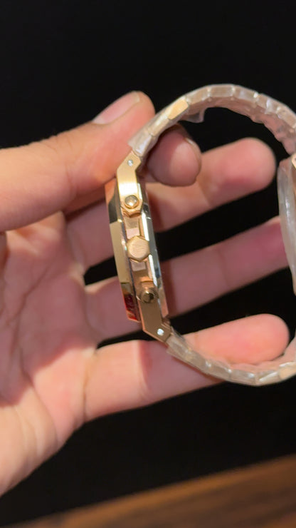 AP | Rose Chain | Rose Chrono | Blue Dial