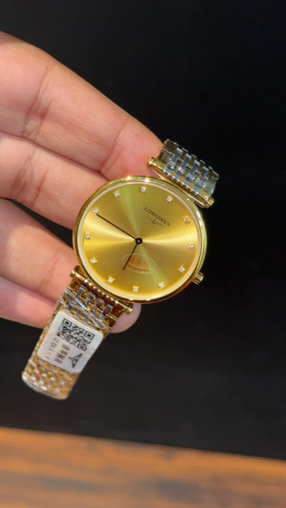 Longines | Gold Two Tone | Gold Diamond Dial - twentyfour