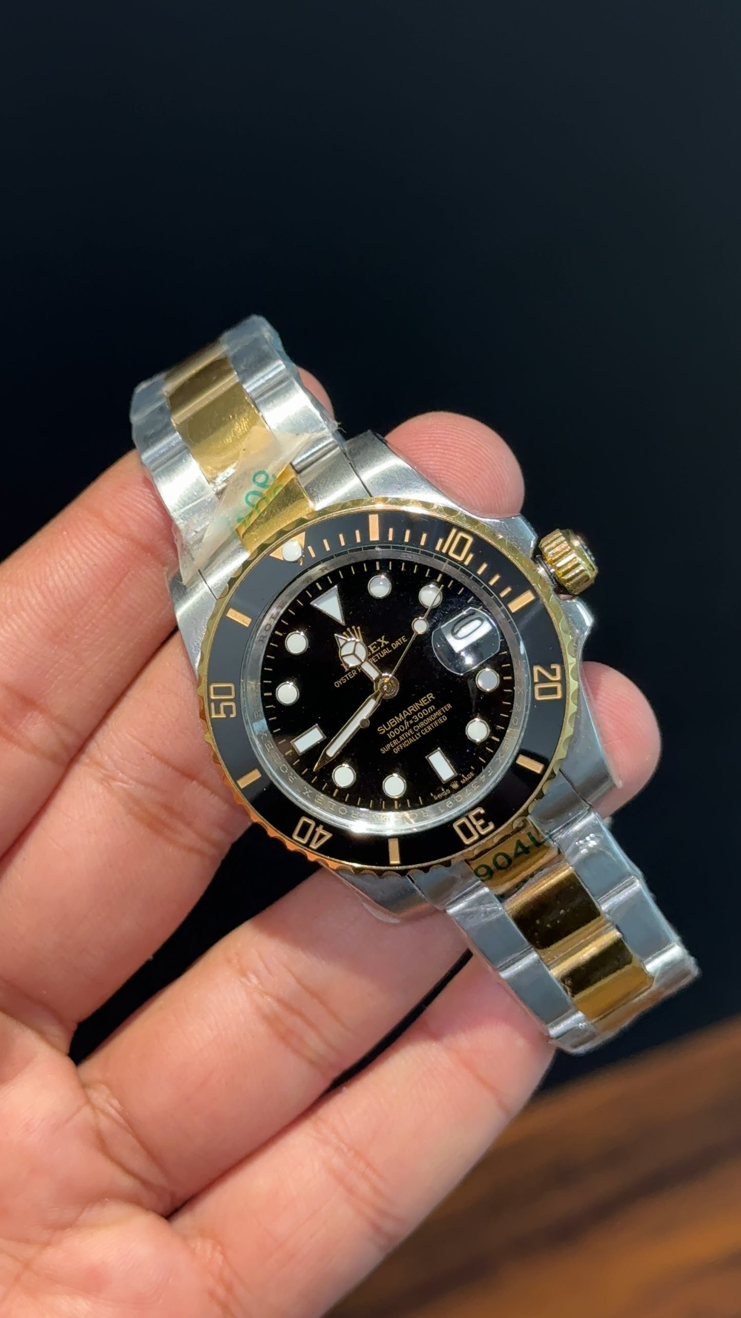 Submariner | Gold Two Tone | Black Dial