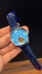Pp Auto | Pendulum | Silver | Blue Strap | Tiffany Dial