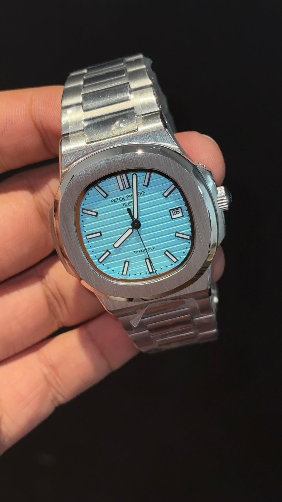 PP Auto | Silver Chain | Tiffany Dial