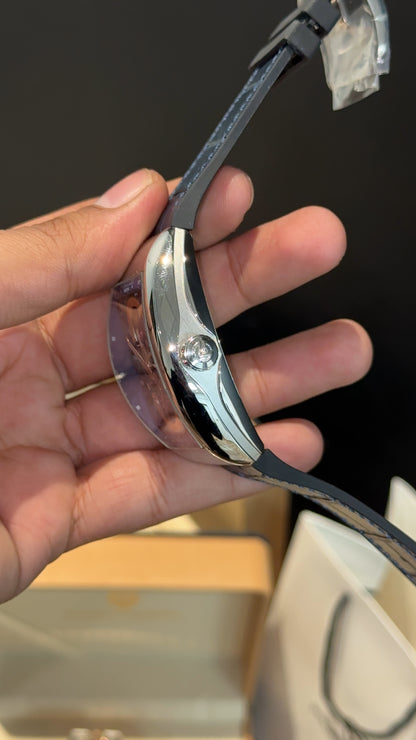 Premium Franck Muller | Vanguard S6 Edition | Yachting Skeleton | Blue Strap | Blue Dial