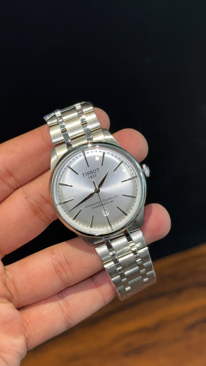Tissot T-Classic | Auto | Silver Chain | White Dial